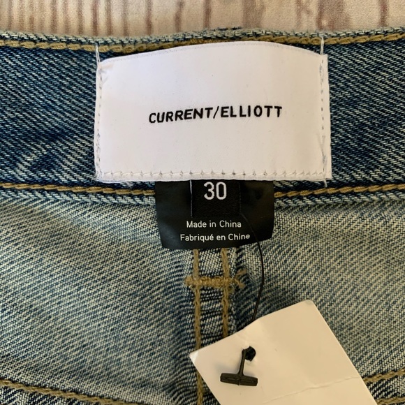 Current Elliott Stovepipe Hartley Straight Jeans - Picture 10 of 11